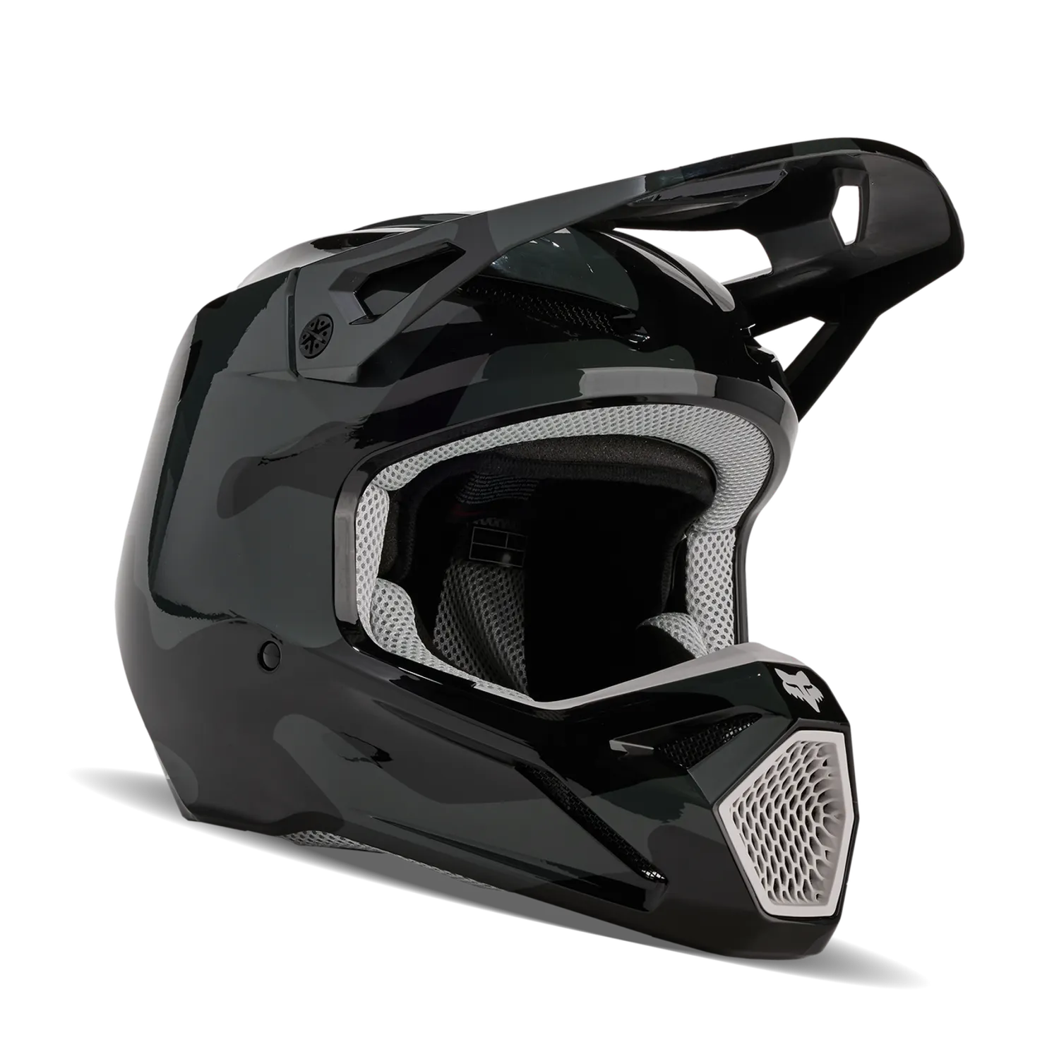 CASCO MASCULINO FOX MX V1 BNKR